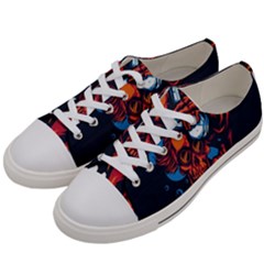 Dont Fear Women s Low Top Canvas Sneakers by Saikumar