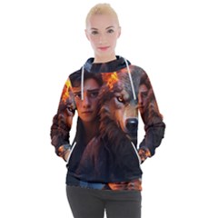 Be Fearless Women s Hooded Pullover by Saikumar