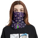 Peacock Bird Color Face Covering Bandana (Two Sides) View1