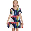 Pngegg (23) Kids  Short Sleeve Tiered Mini Dress View1