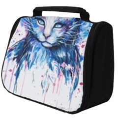 Cat Full Print Travel Pouch (big) by saad11