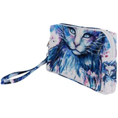 Cat Wristlet Pouch Bag (small) by saad11