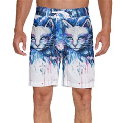 Cat Men s Beach Shorts by saad11