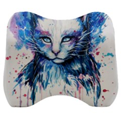 Cat Velour Head Support Cushion by saad11