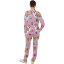 Corgi Bubble Boba Tea Pink Pattern Casual Jacket and Pants Set View2