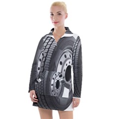 Tire Women s Long Sleeve Casual Dress by Ket1n9