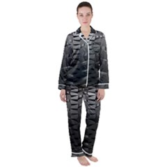 Tire Women s Long Sleeve Satin Pajamas Set	 by Ket1n9