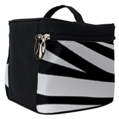 White Tiger Skin Make Up Travel Bag (small) by Ket1n9