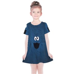 Funny Face Kids  Simple Cotton Dress by Ket1n9