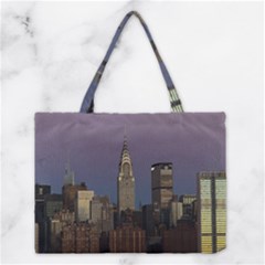 Skyline City Manhattan New York Medium Tote Bag by Ket1n9