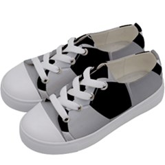 Soccer Ball Kids  Low Top Canvas Sneakers by Ket1n9