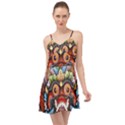 Wood Sculpture Bali Logo Summer Time Chiffon Dress View1