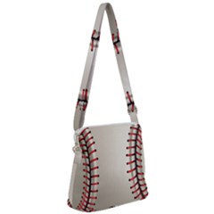 Baseball Zipper Messenger Bag by Ket1n9