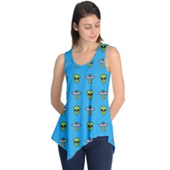 Alien Pattern Sleeveless Tunic by Ket1n9