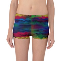 Watercolour Color Background Reversible Boyleg Bikini Bottoms by Ket1n9