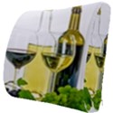 White Wine Red Wine The Bottle Seat Cushion View3