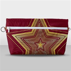 Christmas Star Seamless Pattern Handbag Organizer by Ket1n9