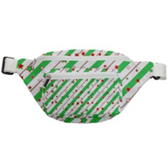 Christmas Paper Stars Pattern Texture Background Colorful Colors Seamless Fanny Pack by Ket1n9