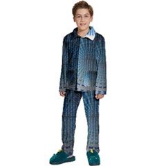 Data Computer Internet Online Kids  Long Sleeve Velvet Pajamas Set by Ket1n9