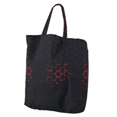 Abstract Pattern Honeycomb Giant Grocery Tote by Ket1n9