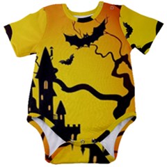 Halloween Night Terrors Baby Short Sleeve Bodysuit by Ket1n9