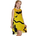 Halloween Night Terrors Kids  Frill Swing Dress View3