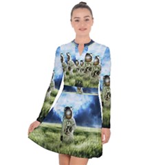 Astronaut Long Sleeve Panel Dress by Ket1n9