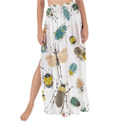 Insect Animal Pattern Maxi Chiffon Tie-up Sarong by Ket1n9