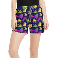 Space Patterns Women s Runner Shorts by Hannah976