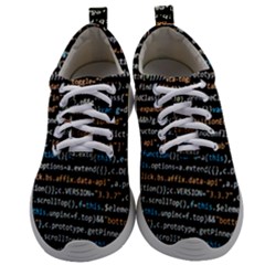 Close Up Code Coding Computer Mens Athletic Shoes by Hannah976