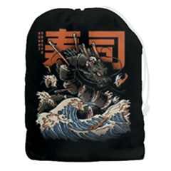 Sushi Dragon Japanese Drawstring Pouch (3xl) by Bedest