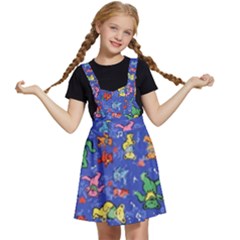 Grateful Dead Bears Pattern Kids  Apron Dress by Cendanart