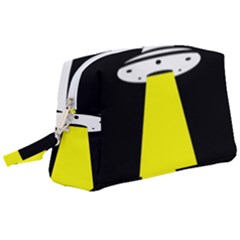 Ufo Flying Saucer Extraterrestrial Wristlet Pouch Bag (large) by Cendanart