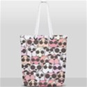 Cute Dog Seamless Pattern Background Full Print Rope Handle Tote (Small) View2