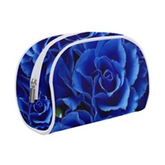 Blue Roses Flowers Plant Romance Blossom Bloom Nature Flora Petals Make Up Case (small) by Bedest