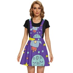 Card With Lovely Planets Apron Dress by Bedest