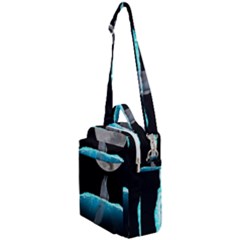 Dolphin Moon Water Crossbody Day Bag by Ndabl3x