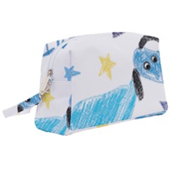 It s A Boy Wristlet Pouch Bag (large) by morgunovaart