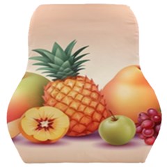 Fruit Pattern Apple Abstract Food Car Seat Back Cushion  by Proyonanggan