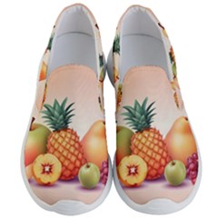 Fruit Pattern Apple Abstract Food Men s Lightweight Slip Ons by Proyonanggan