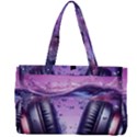 Headphones Sound Audio Music Radio Canvas Work Bag View2