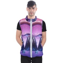 Headphones Sound Audio Music Radio Men s Puffer Vest by Hannah976