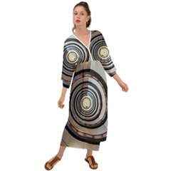 Spiral Staircase Stairs Stairwell Grecian Style  Maxi Dress by Hannah976