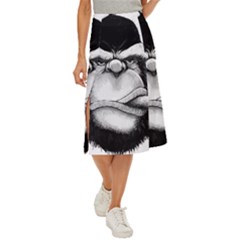 Png Huod Midi Panel Skirt by saad11