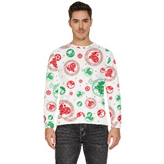 Christmas-texture-mapping-pattern-christmas-pattern-1bb24435f024a2a0b338c323e4cb4c29 Men s Fleece Sweatshirt by saad11