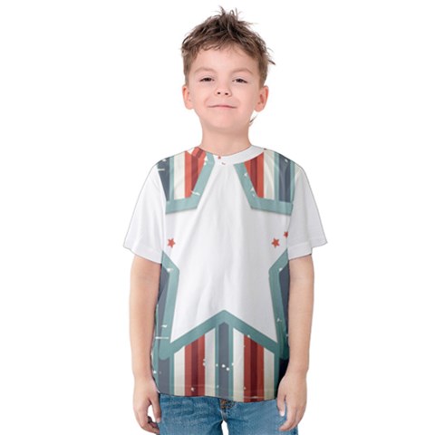 Star-decorative-embellishment-6aa070a89baeccaaaca156bbe13c325f Kids  Cotton T-shirt by saad11