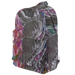 Wing On Abstract Delta Classic Backpack by kaleidomarblingart