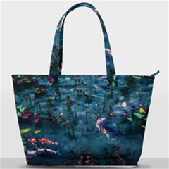 Fish Koi Carp Back Pocket Shoulder Bag  by Cemarart