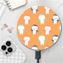 Cute Penguin Funny Pattern Wireless Fast Charger(White) View1