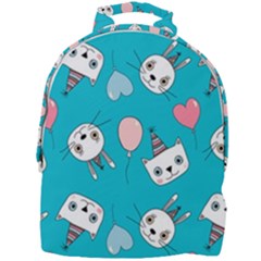 Cat Bunny Mini Full Print Backpack by Grandong